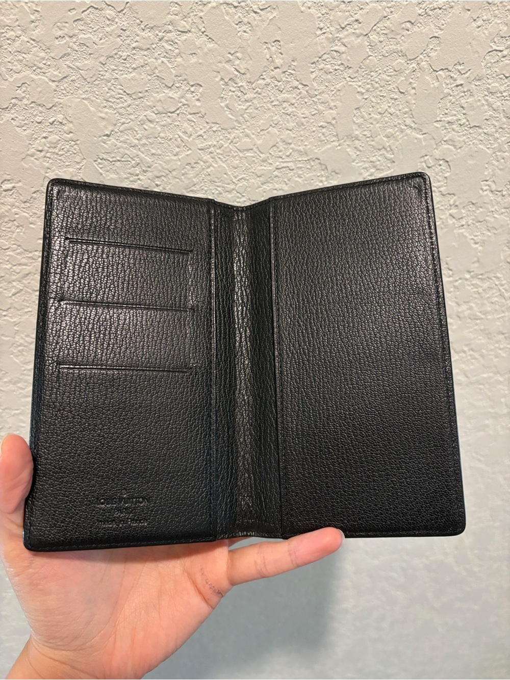 Louis Vuitton Bifold Black Leather Long Wallet - Picture 13 of 14